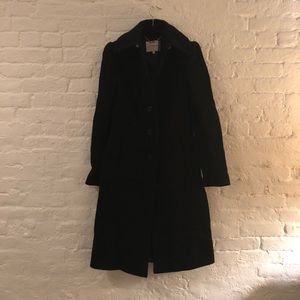 LK Bennett Long Black Coat